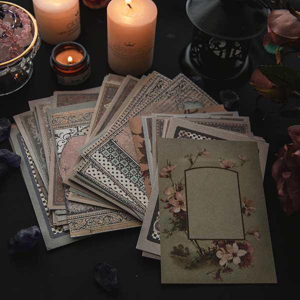 30Pcs Fantasy Garden Series Notes Paper