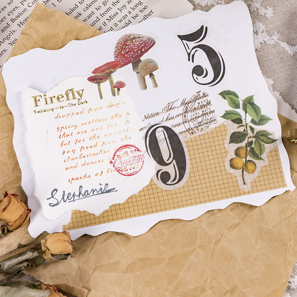 Vintage Kraft Background Paper Tape