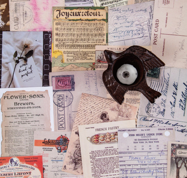 Vintage Scrapbook Background Paper