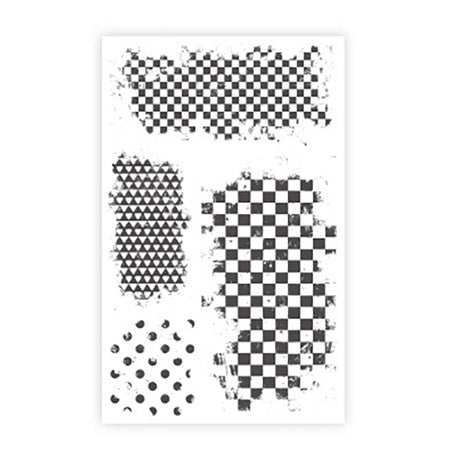 Minimalist Pattern Foam Stamps