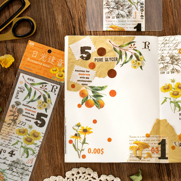 Flower Dawn Series Paper Tape