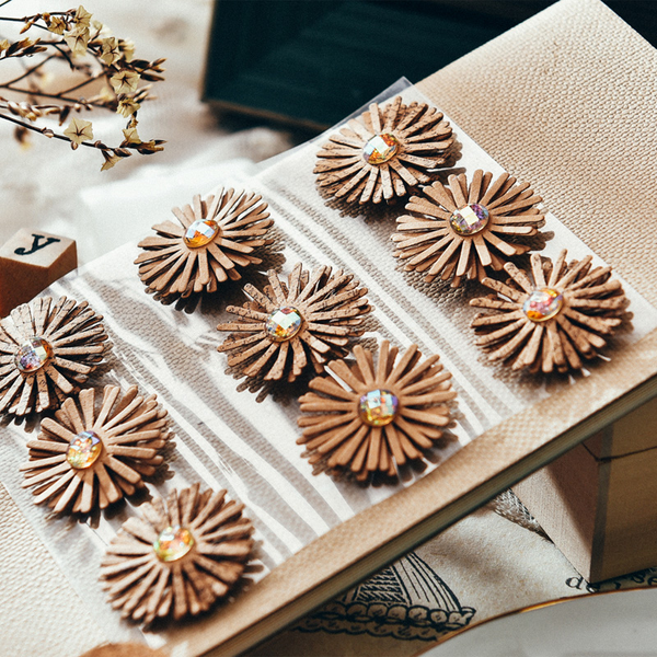 3D Handmade Scrapbook Decorative Flowers
