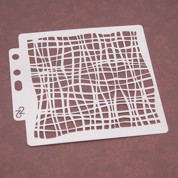 Skeleton Curves Layering Stencils Painting Template
