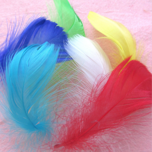 50 Pcs Artificial Color Feather