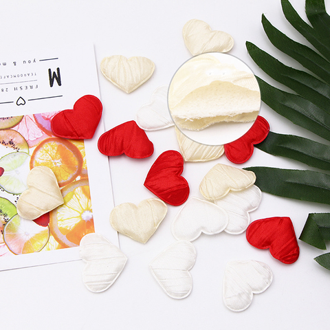 50PCS Decorative Folded Sponge Heart