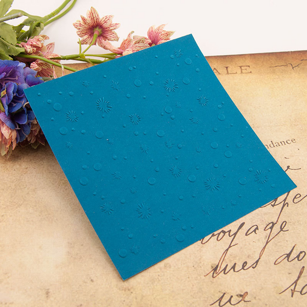 Snowflake Dots EMBOSSING FOLDER
