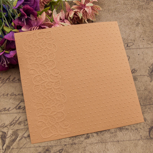 Vine Dot Embossing Folder
