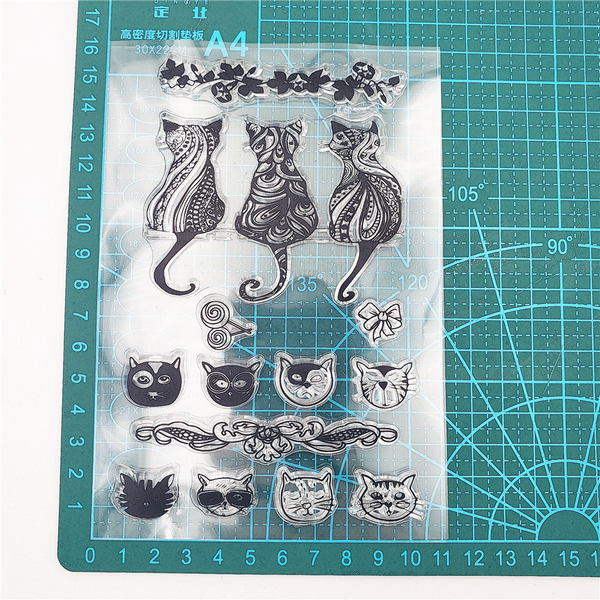 Cute Cat Stamps