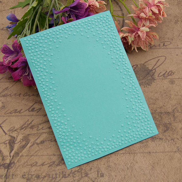 Dots in Circles EMBOSSING FOLDER
