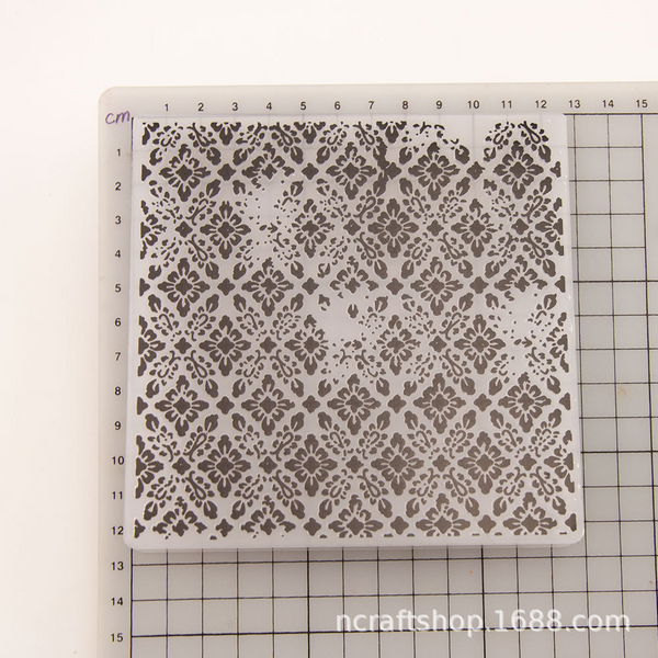 Flower Background EMBOSSING FOLDER