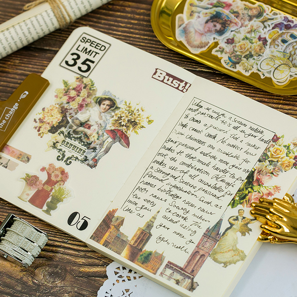 60PCS A Series of Past Events Sticker