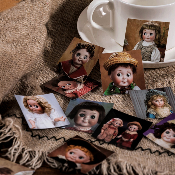 45PCS Doll's Dance Decorative Stickers