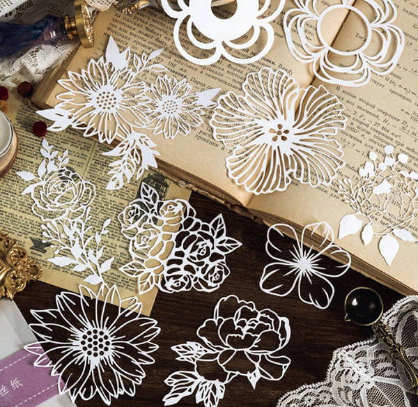 DIY Hollow Pattern Scrapbooking Lace Paper