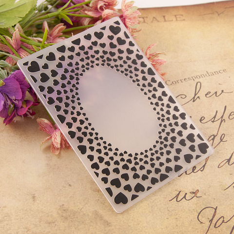 Love Heart EMBOSSING FOLDER