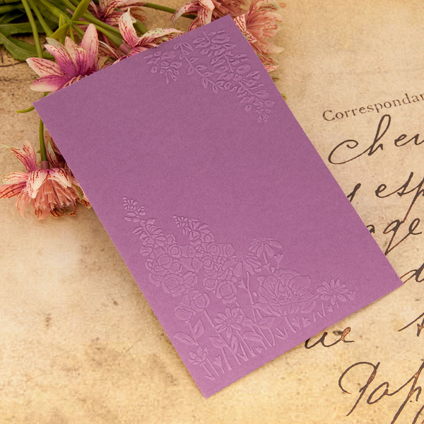 Flowers and Vines Embossing Folder