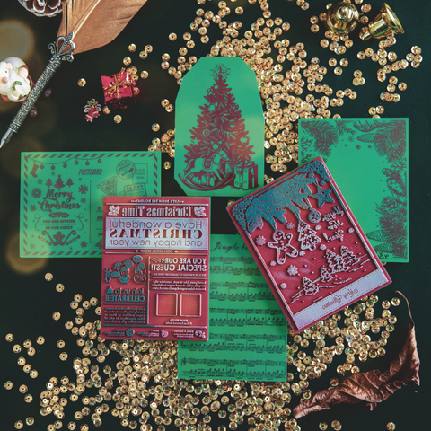 Christmas Series Sponge Stamps
