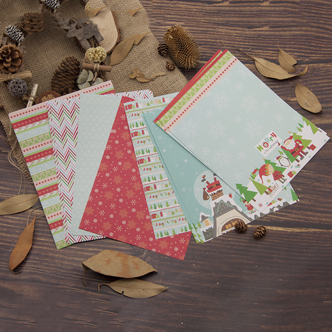 14PC 15*20CM Scrapbooking Paper Pack-Christmas