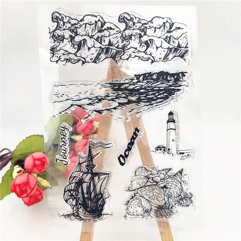 Sea Wave Stamps