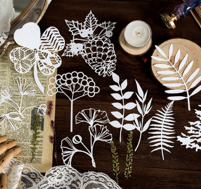 DIY Hollow Pattern Scrapbooking Lace Paper