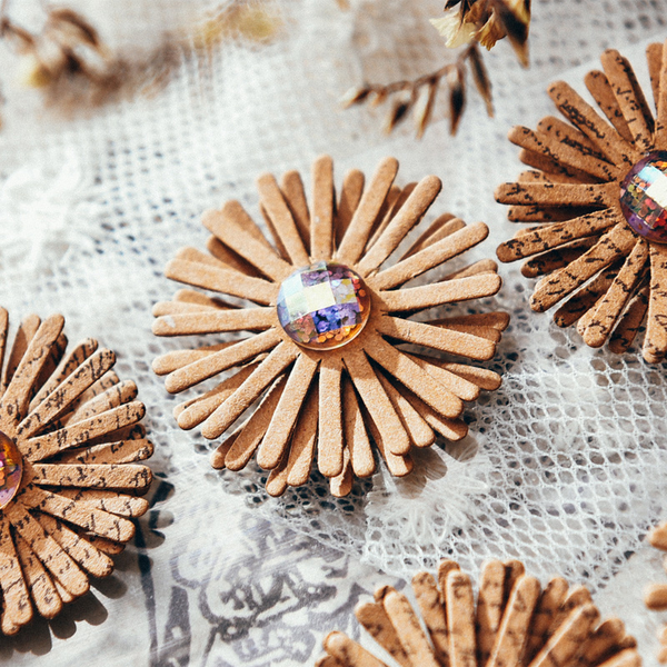3D Handmade Scrapbook Decorative Flowers
