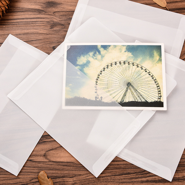 5PCS Blank Sulfuric Acid Paper Envelopes