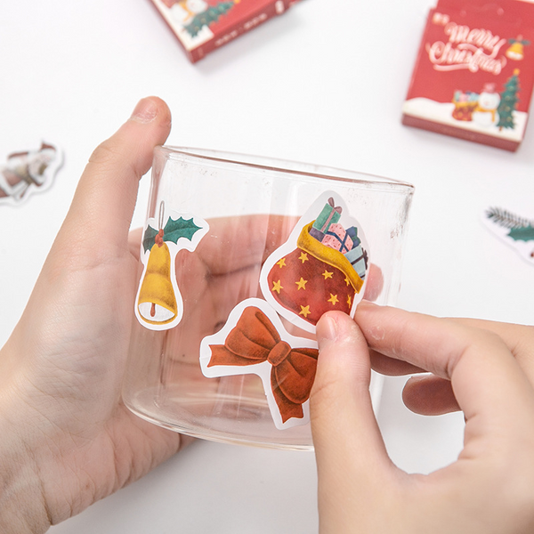 45PCS Christmas Season Decorative Stickers