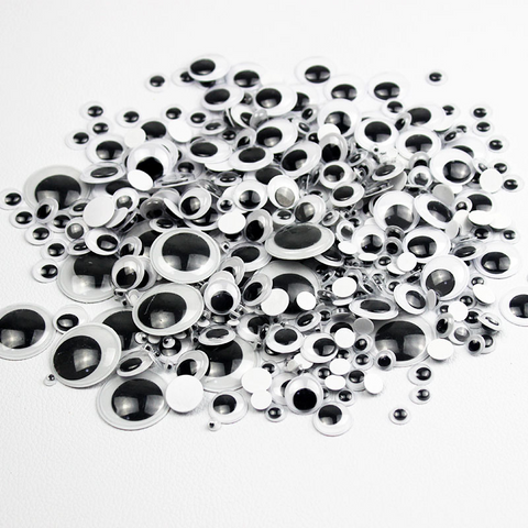 100PCS Mix Size Eyes Stickers