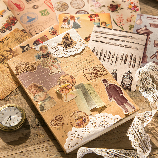 Antique Art & Elegance Poster Character Stickers