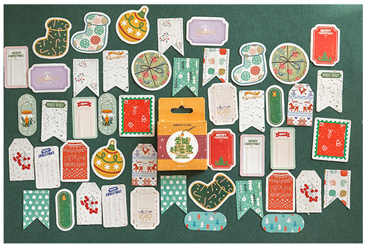 Original Christmas Boxed Stickers