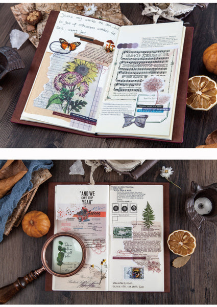 Vintage Scrapbook Background Paper