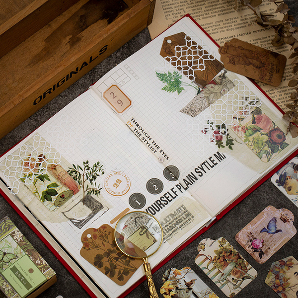 50PCS Vintage Psalm Message Cards Notes
