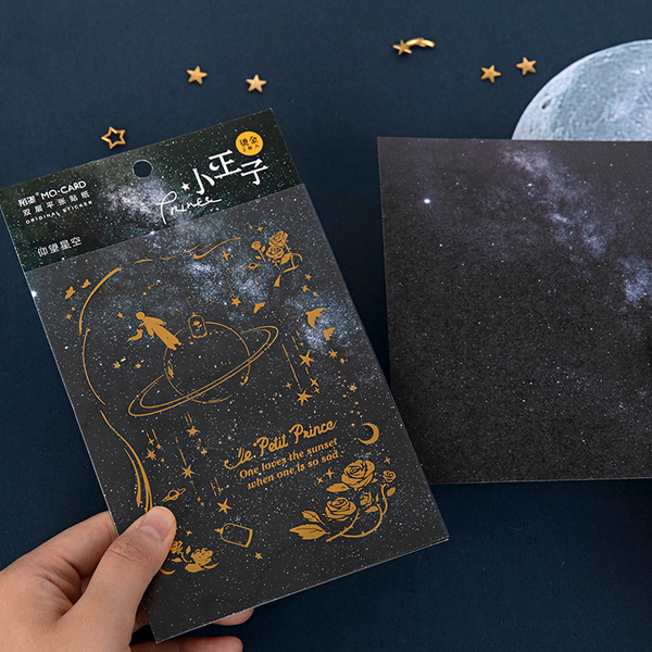 The Little Prince Series PET Hot Stamping Stickers
