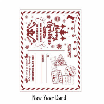 Christmas Series Sponge Stamps