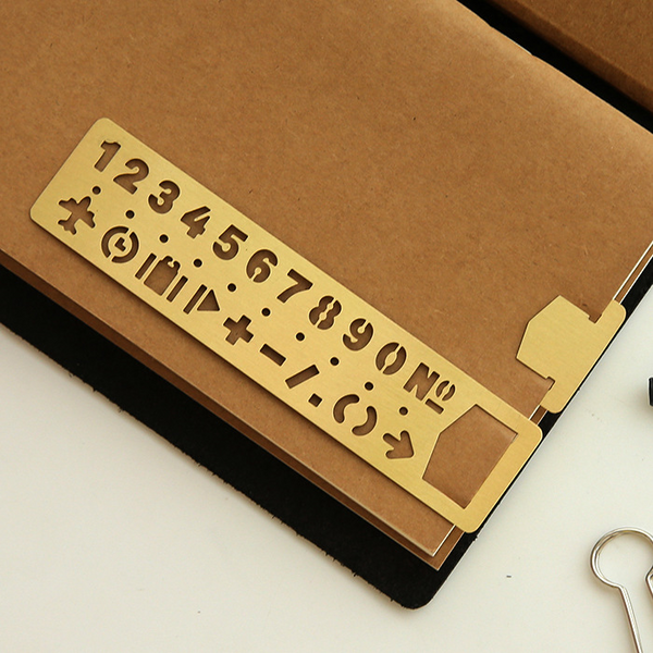Multifunctional Painting Graffiti Ruler