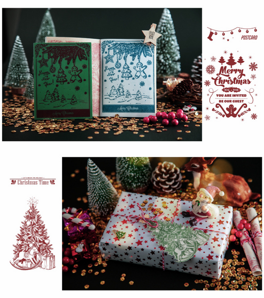 Christmas Series Sponge Stamps