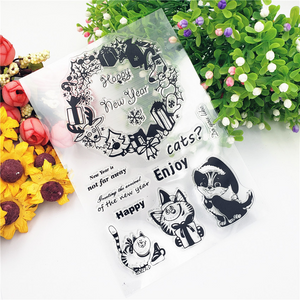 Holiday Cat Stamps
