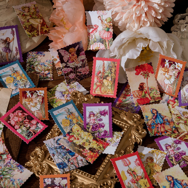 46PCS Flower Fairy Sticker