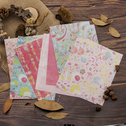 14PC 15*20CM Scrapbooking Paper Pack-Multicolor