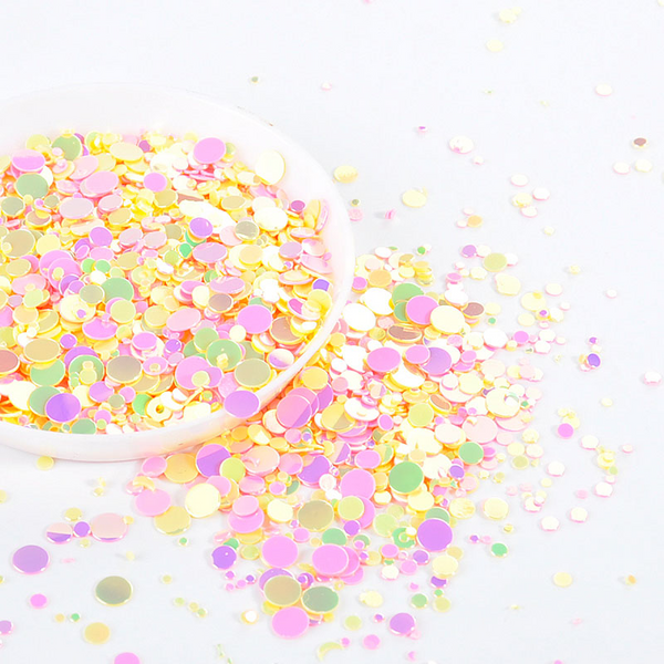 1/2/3/4MM Mix Round Sequins
