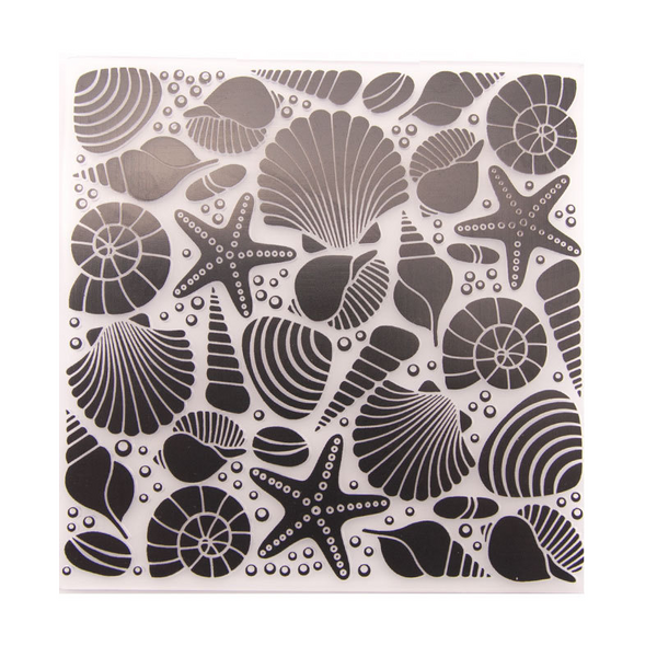 Starfish Shell Embossing Folder