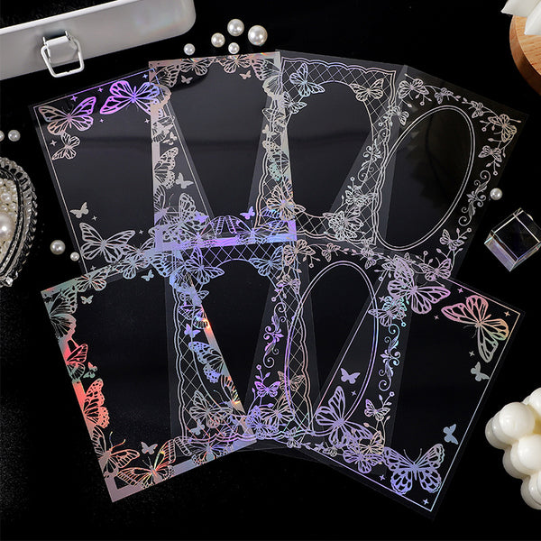 Transparent PET Material Stickers