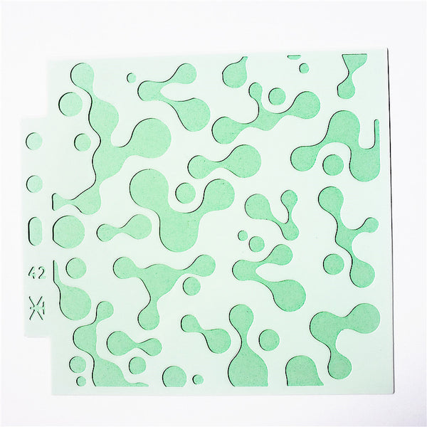 9PCS Pattern Layering Stencils Set