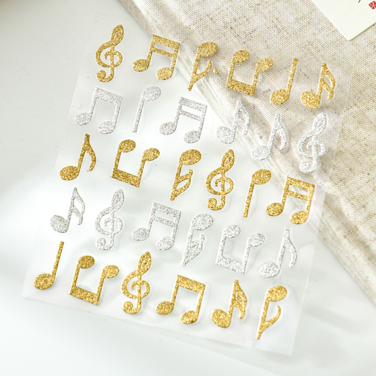 Musical Note Stickers