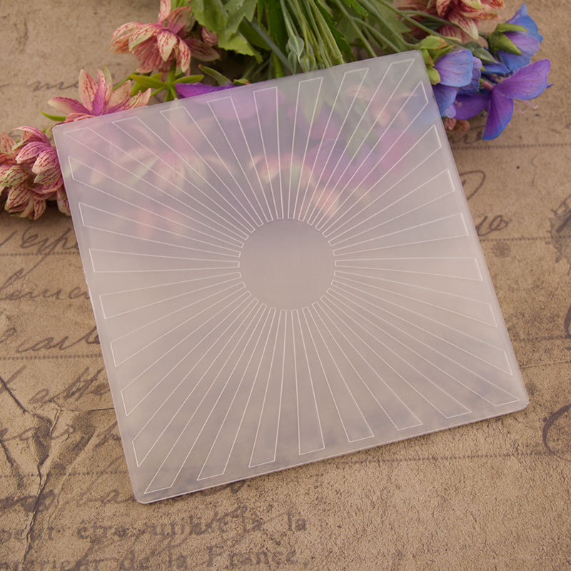 Radiation EMBOSSING FOLDER