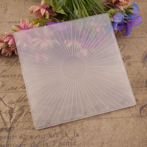 Radiation EMBOSSING FOLDER