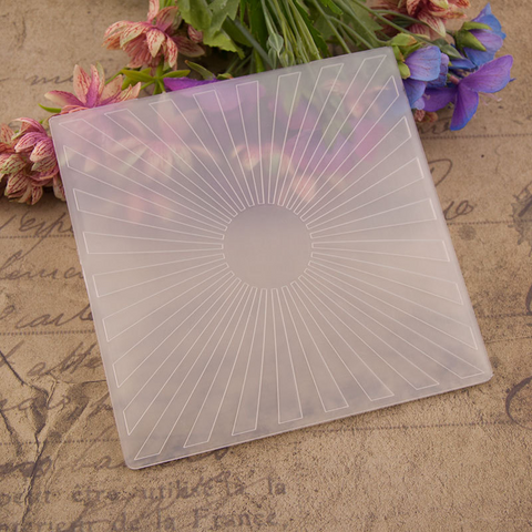 Radiation EMBOSSING FOLDER