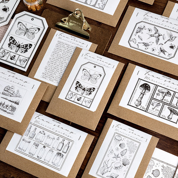 Vintage Picture Collection Foam Stamps