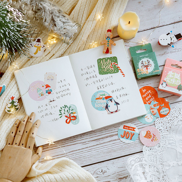 Original Christmas Boxed Stickers