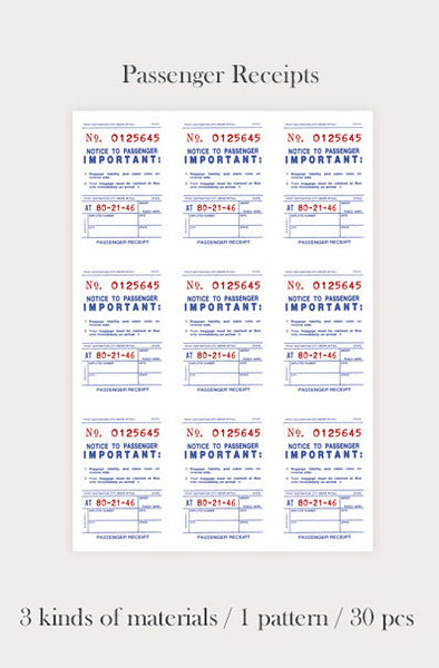 Vintage Note Series Scrapbook Paper