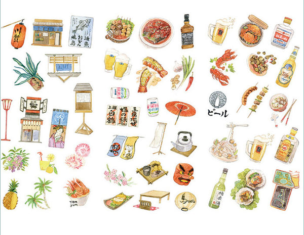 Cartoon & Literary Scrapbook Stickers